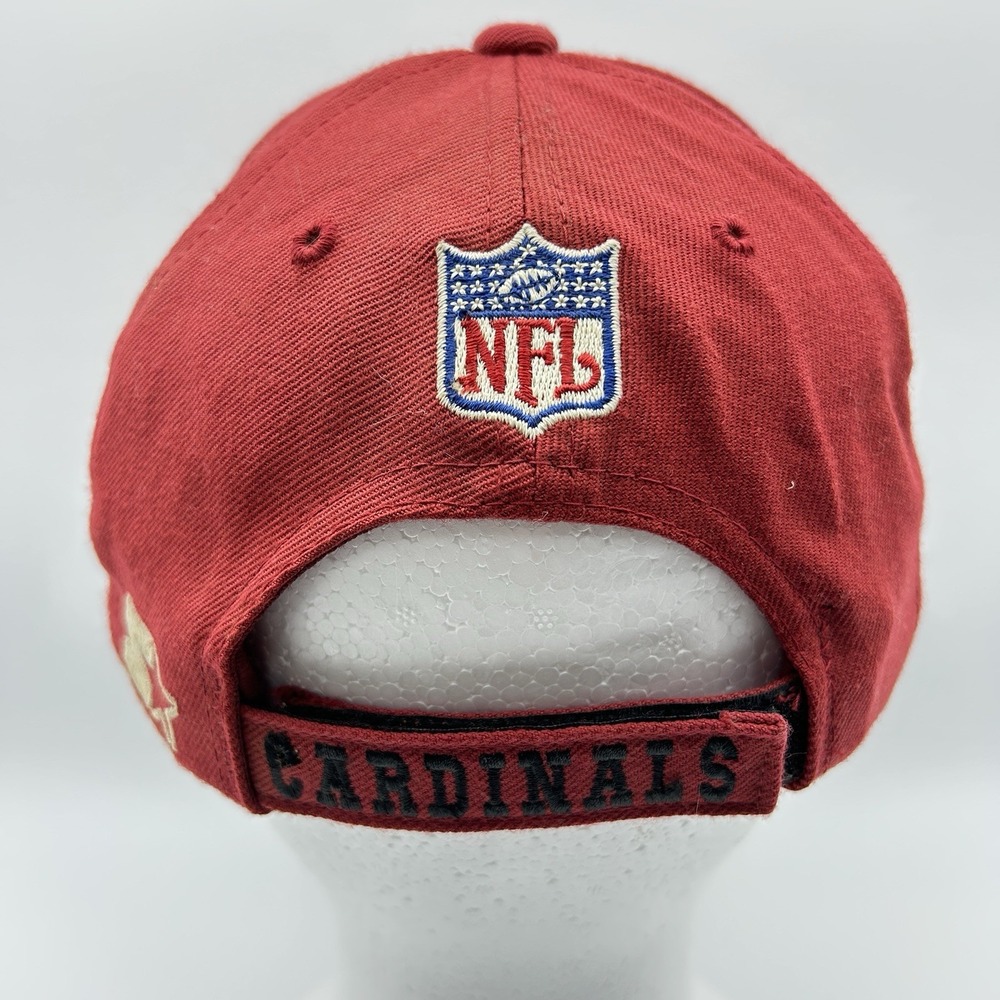 Vintage Arizona Cardinals Hat Cap Strap Back Burgundy Starter Pro Line NFL - Picture 5 of 7